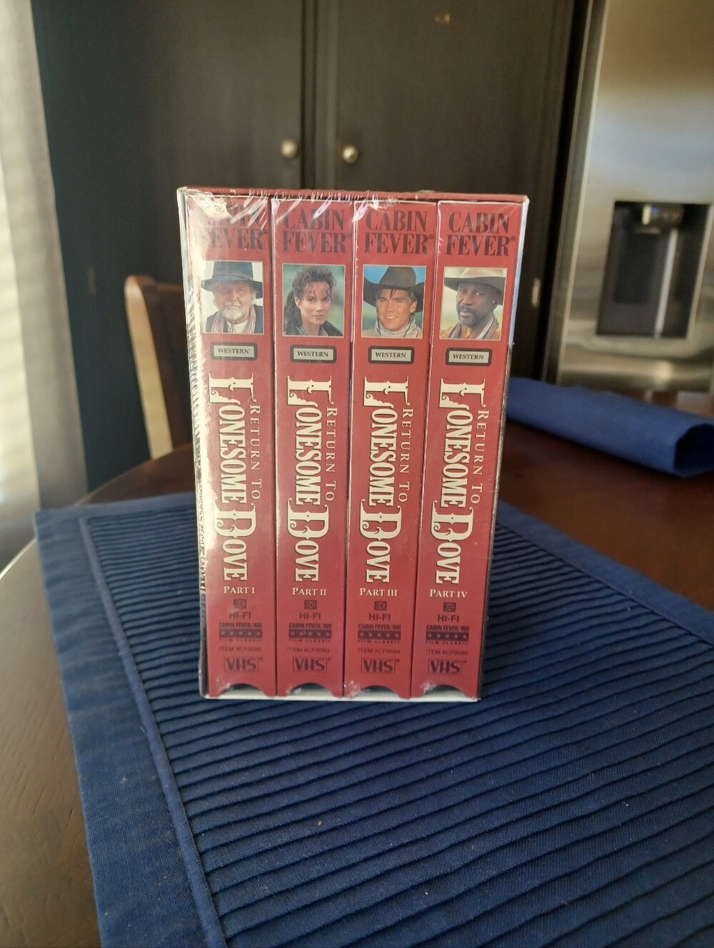Return to Lonesome Dove VHS BOX SET Sealed